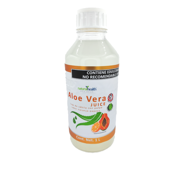 Jugo Aloe Vera Naranja Papaya