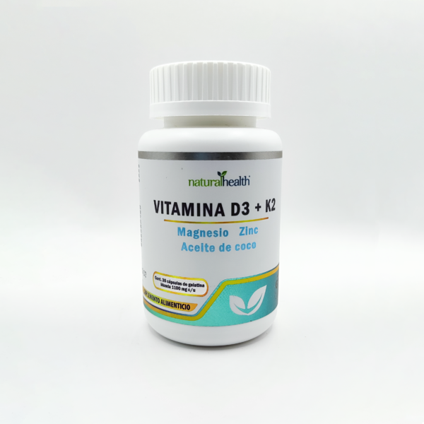 Aceite de coco Vitamina D3 + K2