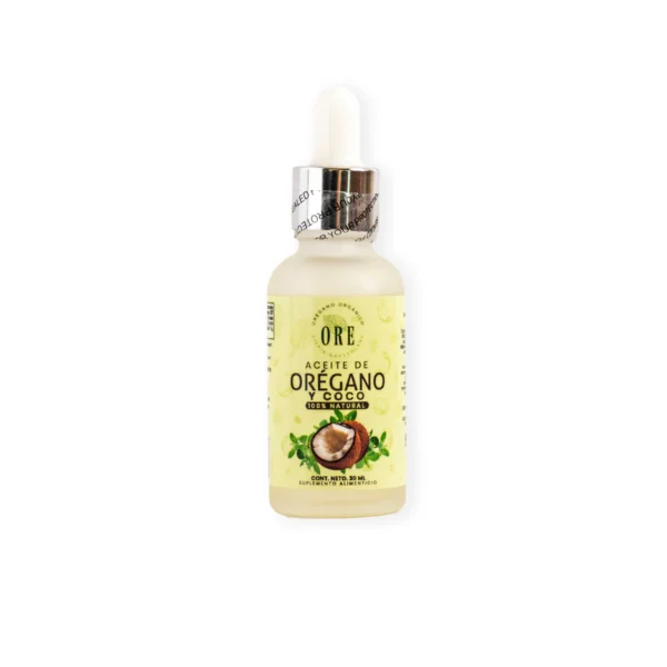 Aceite de oregano y coco 30 ml