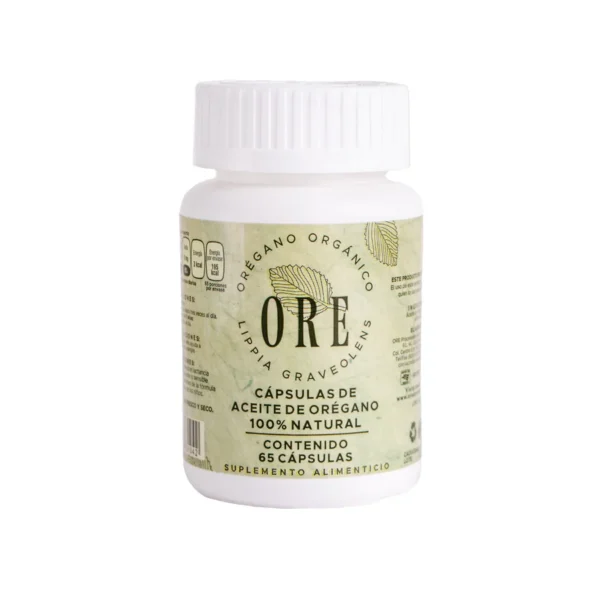 Capsulas de oregano 65 unidades