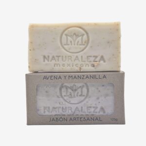 JABÓN SÓLIDO AVENA Y MANZANILLA 125GR
