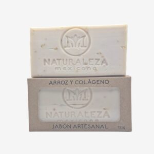 JABÓN SÓLIDO ARROZ Y COLÁGENO 125GR